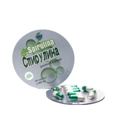 Спирулина Spirulina 36 капсул для похудения