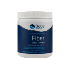 Клетчатка, полное очищение, Complete Cleansing Fiber, Trace Minerals, 240 гр
