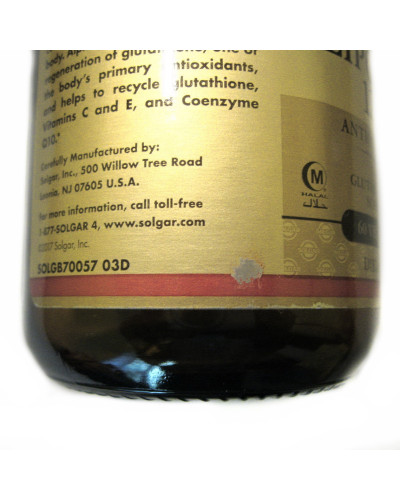 Альфа-Ліпоєва Кислота, Alpha Lipoic Acid, Solgar, 120 мг, 60 капсул (пошкодження зовнішньої плівки)