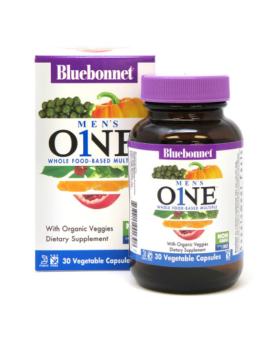 Мужские Мультивитамины, Men's One, Bluebonnet Nutrition, 30 растительных капсул