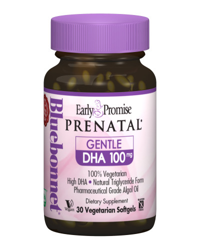 DHA (докозагексаєнова кислота) 100мг, Early Promise Prenatal, Bluebonnet Nutrition, 30 капсул