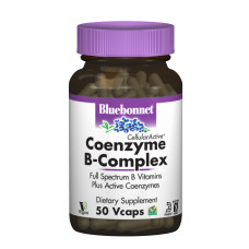 Коэнзим В-Комплекса, Cellular Active, Bluebonnet Nutrition, 50 гелевых капсул
