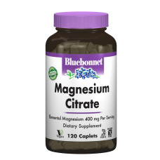 Цитрат Магния, Bluebonnet Nutrition, 120 капсул
