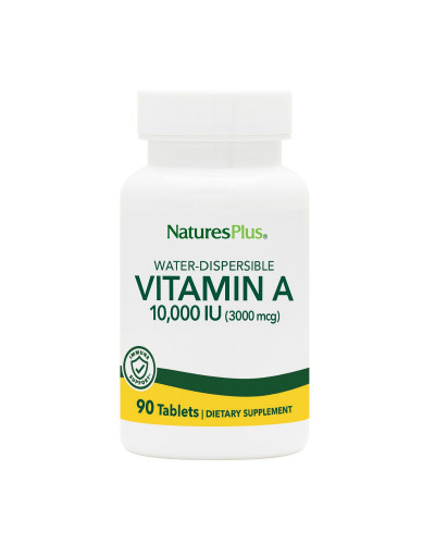 Вітамін А, Vitamin A, Natures Plus, 10,000 МЕ, 90 таблеток