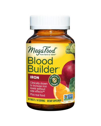 Строитель крови, Blood Builder, MegaFood, 60 таблеток