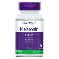 Мелатонин, Melatonin 3 мг, Natrol, 60 таблеток