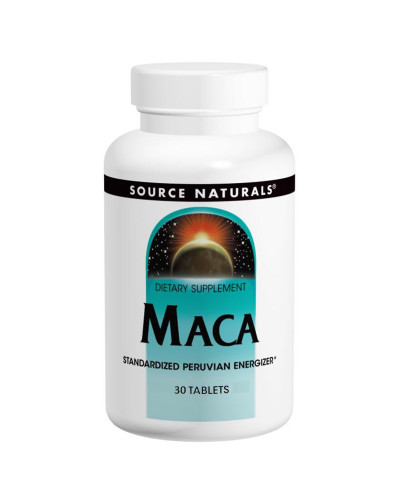 Перуанська Мака, 250 мг, Source Naturals, 30 таблеток