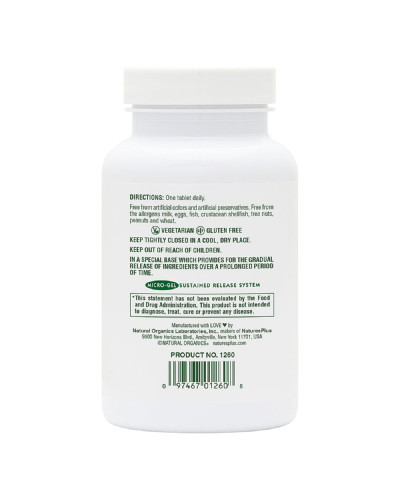 Комплекс для Борьбы со Стрессом и Поддержания Энергии, Mega-Stress, Natures Plus, 60 таблеток