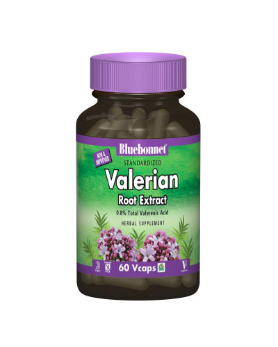 Экстракт Валерьянового Корня, Bluebonnet Nutrition, 60 гелевых капсул