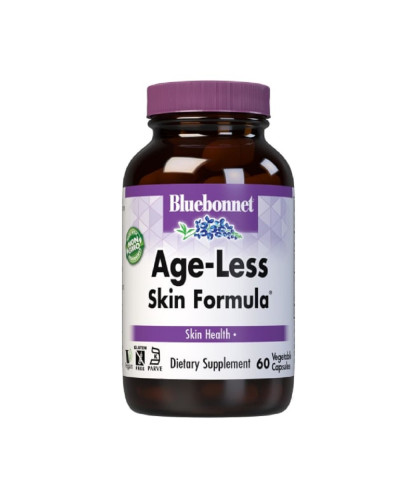 Формула Омолодження Шкіри, Bluebonnet Nutrition, Age-Less Skin Formula 60 вегетаріанських капсул