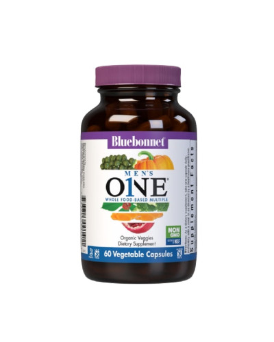 Мужские Мультивитамины, Men's One, Bluebonnet Nutrition, 60 вегетарианских капсул