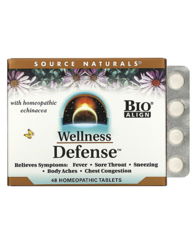 Захист Імунітету, Wellness Defense, Source Naturals, 48 таблеток