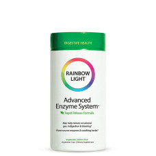 Усовершенствованная система ферментов Advanced Enzyme System, Rapid Release Formula, Rainbow Light, 180 вегетарианских капсул