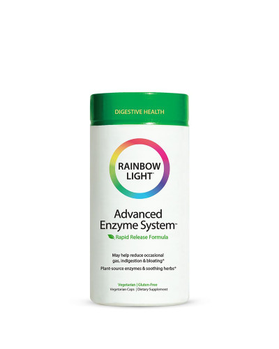 Удосконалена система ферментів Advanced Enzyme System, Rapid Release Formula, Rainbow Light, 180 вегетаріанських капсул
