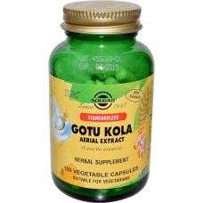 Экстракт Готу Кола, Gotu Kola, Solgar, 100