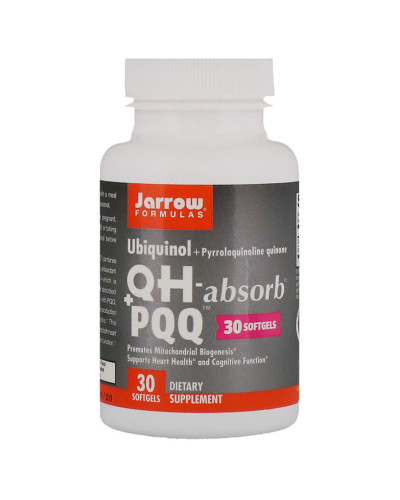 Убіхінол і Пірролохінолінхінон, Jarrow Formulas, 30 желатинових капсул