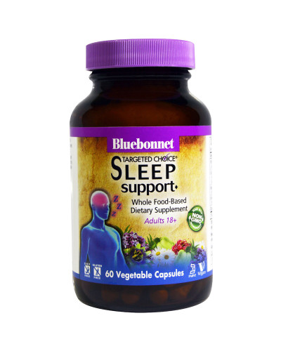 Нормализация сна, Targeted Choice, Bluebonnet Nutrition, 60 растительных капсул