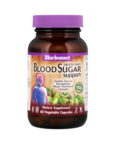 Контроль Сахара в Крови, Targeted Choice, Bluebonnet Nutrition, 60 вегетарианских капсул