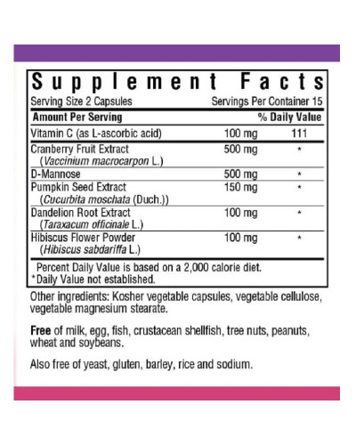 Комплекс для Мочевыводящих путей, Targeted Choice, Urinary Tract Support, Bluebonnet Nutrition, 30 вегетарианских капсул