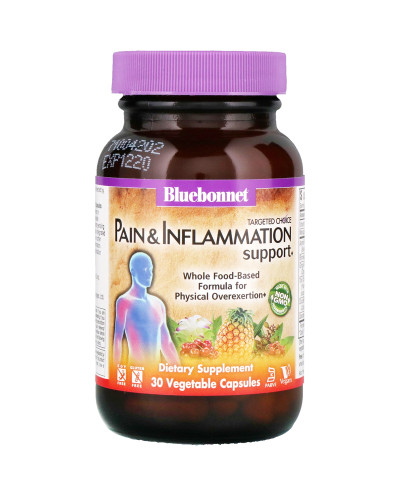 Комплекс против боли и воспалений в суставах, Pain & Inflammation Support, Targeted Choice, Bluebonnet Nutrition, 30 растительных капсул