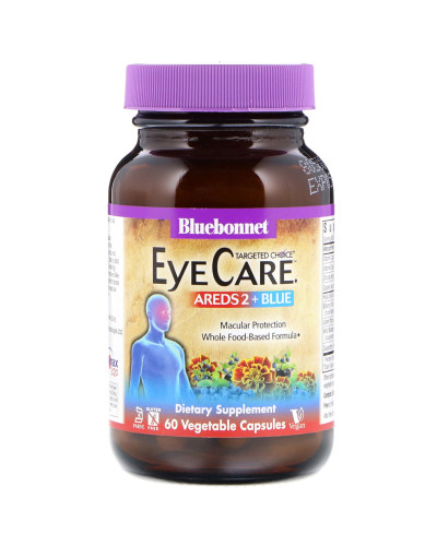 Комплекс для Глаз, EyeCare, Targeted Choice, Bluebonnet Nutrition, 60 растительных капсул