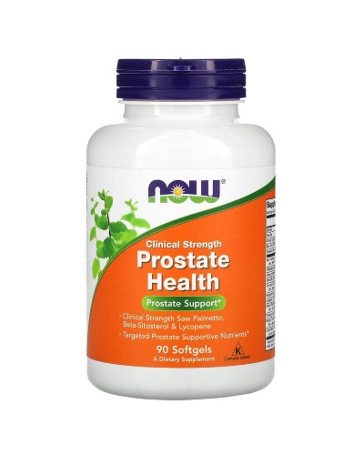 Комплекс для Здоров'я Простати Clinical Strength, Now Foods, 90 Желатинових капсул