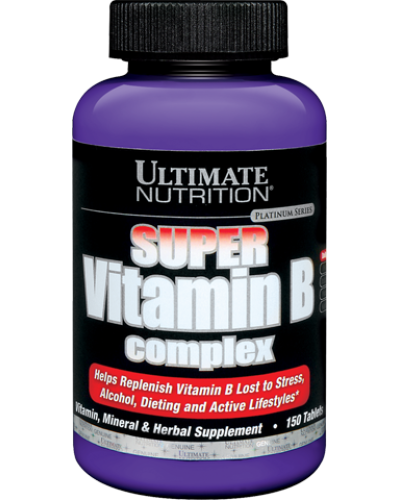 Супер Комплекс Вітамінів Групи B, Ultimate Nutrition, 150 таблеток