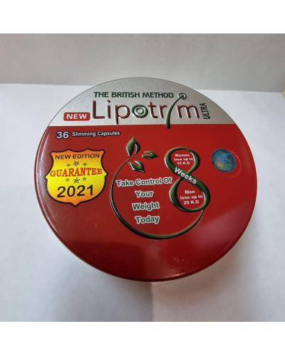 Ліпотрим ультра Lipotrim ultra капсули для схуднення 36 шт Безпечно Ефективна новинка Оригінал
