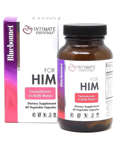 Комплекс Для Нього, Intimate Essentials For Him, Testosterone, Libido Boost, Bluebonnet Nutrition, 60 капсул