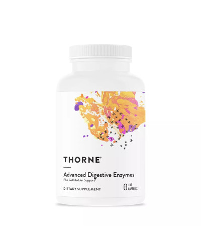 Покращені травні ферменти, Advanced Digestive Enzymes, Thorne Research, 180 капсул