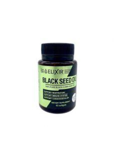 Олія чорного тмина (Black cumin seed oil) 60 капсул.