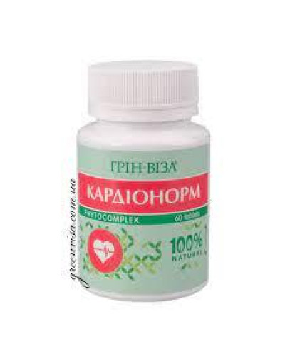 Кардіонорм 60 пігулок.