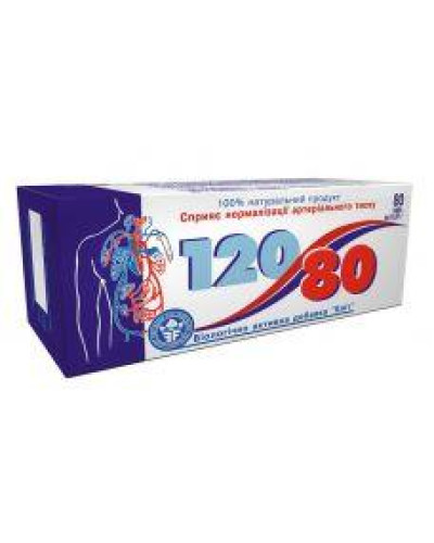 120/80 80 пігулок.