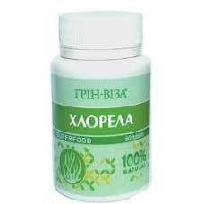 Хлорелла (Грин Виза) 60 таблеток.
