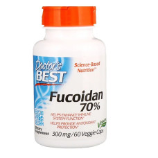 Фукоидан 70%, Doctor's Best, 60 вегетарианских капсул