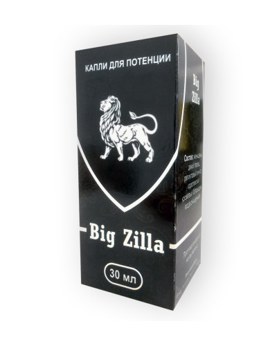 Big Zilla - Краплі для потенції (Біг Зілла)