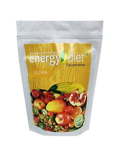 ENERGY DIET ULTRA - Коктейль для схуднення (Енерджі Дієт Ультра) - пакет