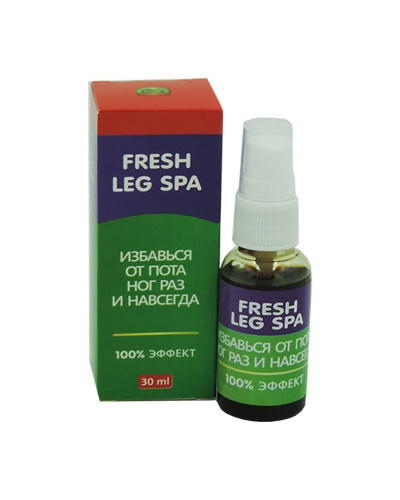 Fresh Leg Spa - Спрей від грибка та пітливості ніг (Фреш Лег Спа)