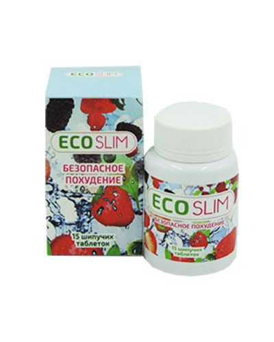Eco Slim - Шипучие таблетки для похудения (Эко Слим)