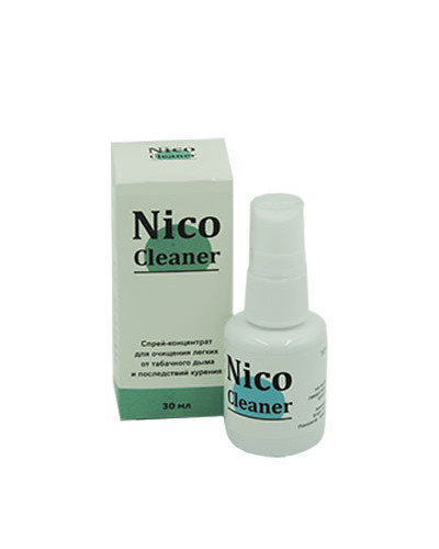 Nico Cleaner - Спрей для очищення легень від тютюнового диму (Ніко Клінер)