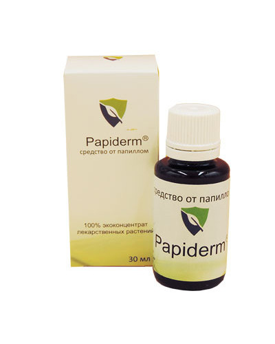 Papiderm - Краплі від папілом (Папідерм)