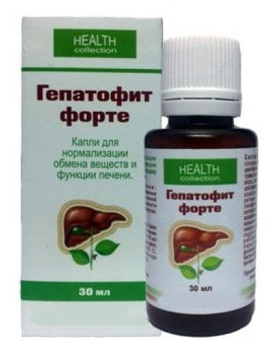Гепатофіт Форте - Краплі для очищення та відновлення печінки