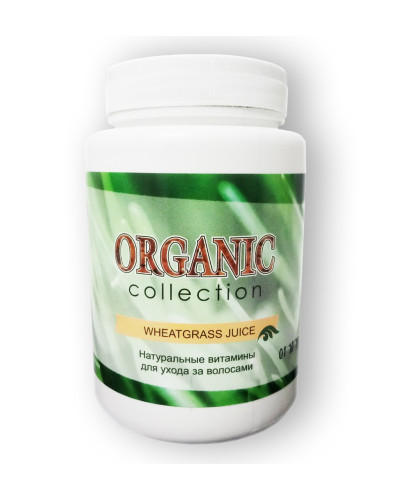 Wheatgrass - Вітаміні для волосся від Organic Collection (Вітграсс)
