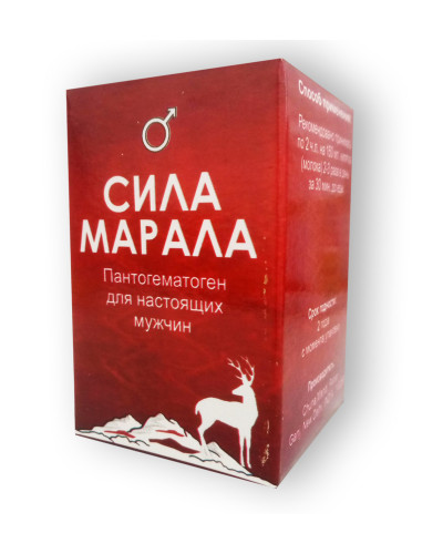 Сила Марала - Порошок для підсилення потенції