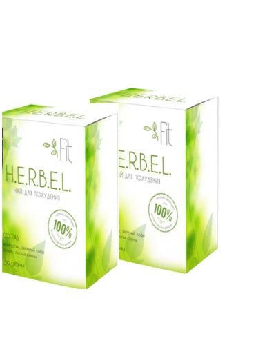 Herbel Fit - Чай для схуднення (Хербел Фіт) - коробка
