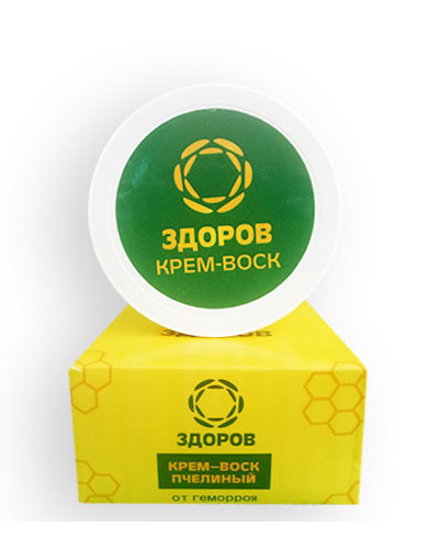 Здоров - Крем-віск пчеліний від геморою