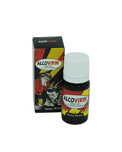Alcovirin - Краплі від алкоголізму (Алковірин)