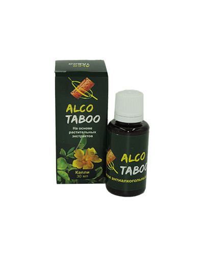 Alco Taboo - Краплі від алкоголізму (Алко Табу)