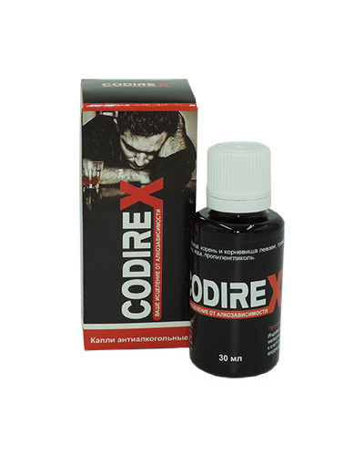 Codirex - Краплі від алкоголізму (Кодірекс)