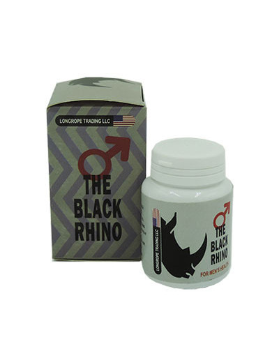 The Black Rhino - Капсулі для відновлення потенції (Блек Ріно)